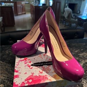 Chinese Laundry Magenta Heels | Size 7.5 | Pumps | l platform heel/whistle